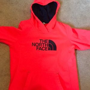 Bright north face sweatshirt